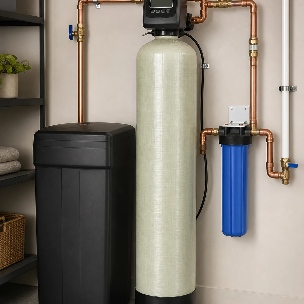 IPW Industries Inc's High Efficiency Whole House Water Softener